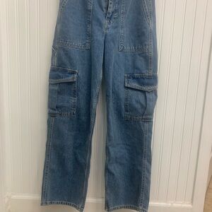 Cargo blue jeans